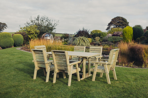 Clover 6 Seat Table Set