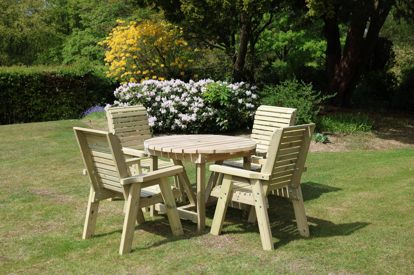 Ergo Round - 4 Seater Set 4Xc