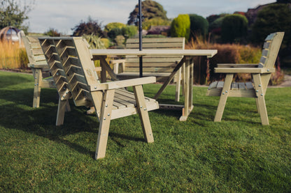 Clover 6 Seat Table Set