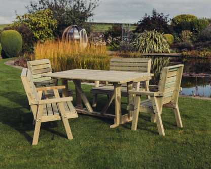Clover 6 Seat Table Set