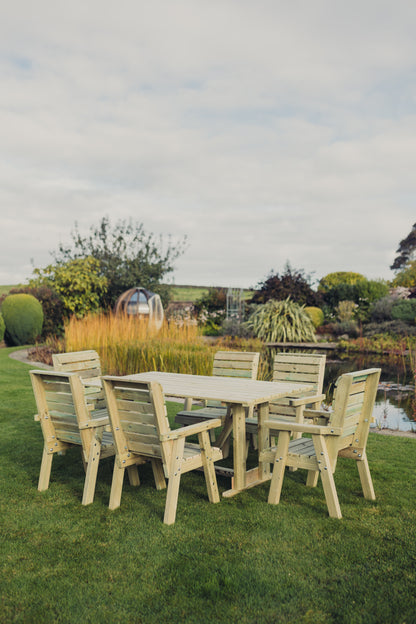 Clover 6 Seat Table Set