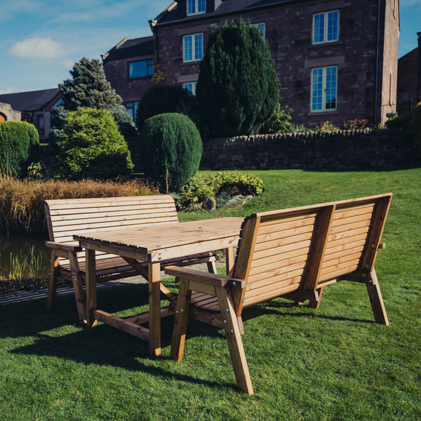 Valley 6 Seat Bench Set