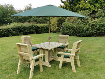 Ergo 4 Seat Table Set