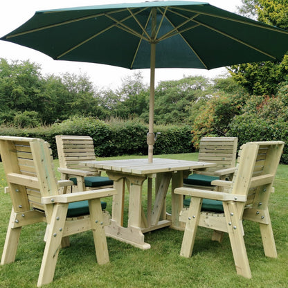 Ergo 4 Seat Table Set