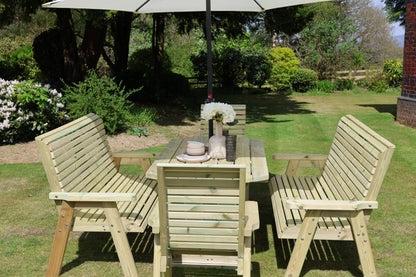 Ergo 8 Seat Round Table Set