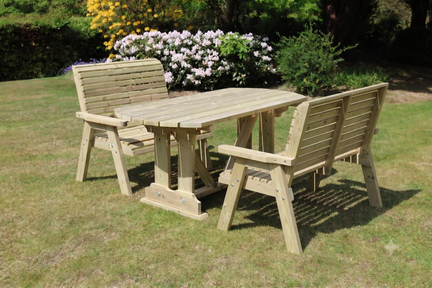 Ergo 4 Seat Round Table Set 2Xb