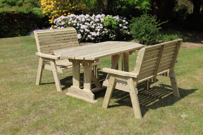 Ergo 4 Seat Round Table Set 2Xb