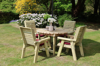 Ergo Round - 4 Seater Set 4Xc