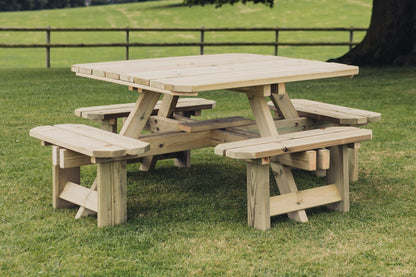 Westwood Square 8 Seat Picnic Table